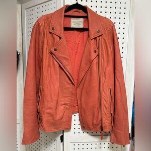 Lucky Brand Women's Vibrant Leather Jacket